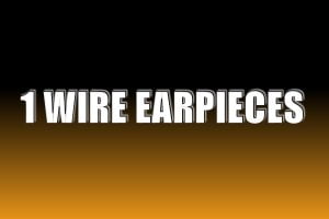 1 Wire Earpieces