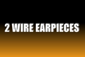 2 Wire Earpieces